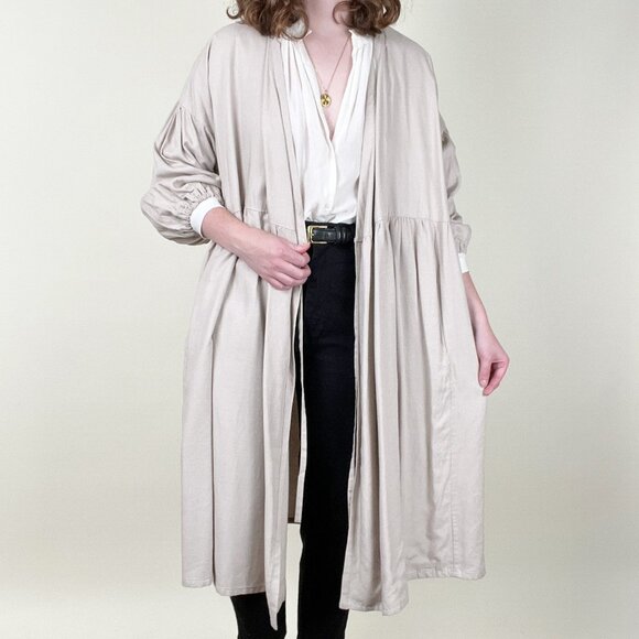 Vintage Handmade Whimsical Puff Sleeve Princess Pleated Fairycore Cottagecore - Picture 10 of 10